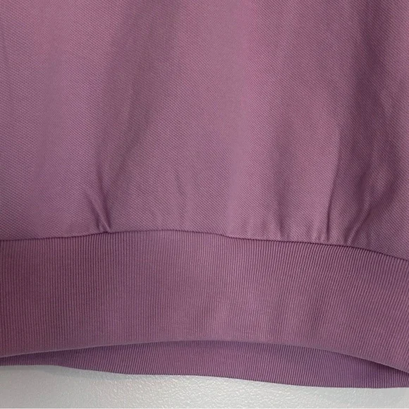Everlane Organic Cotton Polo Top Shirt Mauve Size Small Nwt - Picture 4 of 9